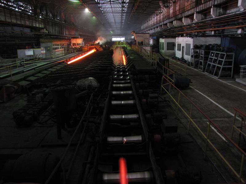 Панорама непрерывного стана - The view on continuous mill.