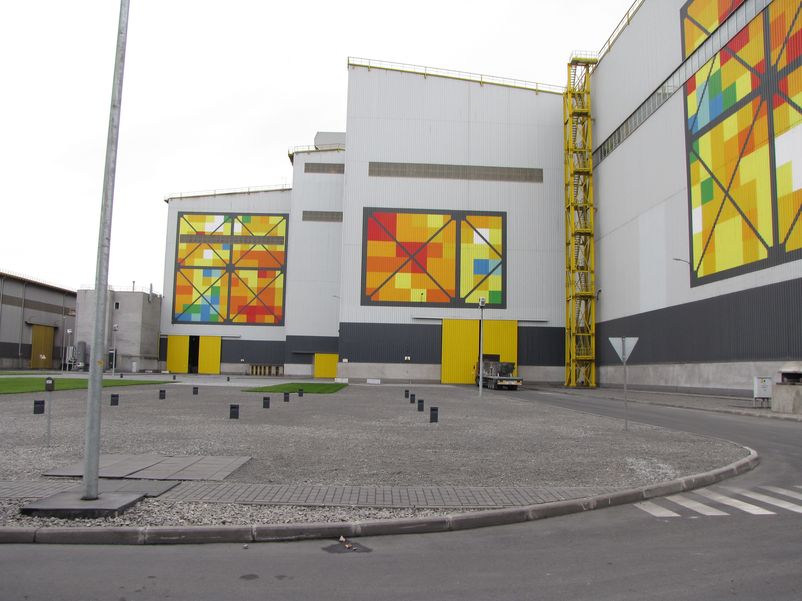 Днепросталь. Производственный комплекс - Dneprostal. The manufacturing complex